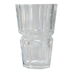 Baccarat “Edith” Heavy Cut Crystal Vase – With Original Box
