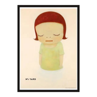 Yoshitomo Nara, in the Milky Lake Thinking One, 2021 - Black Frame For Sale