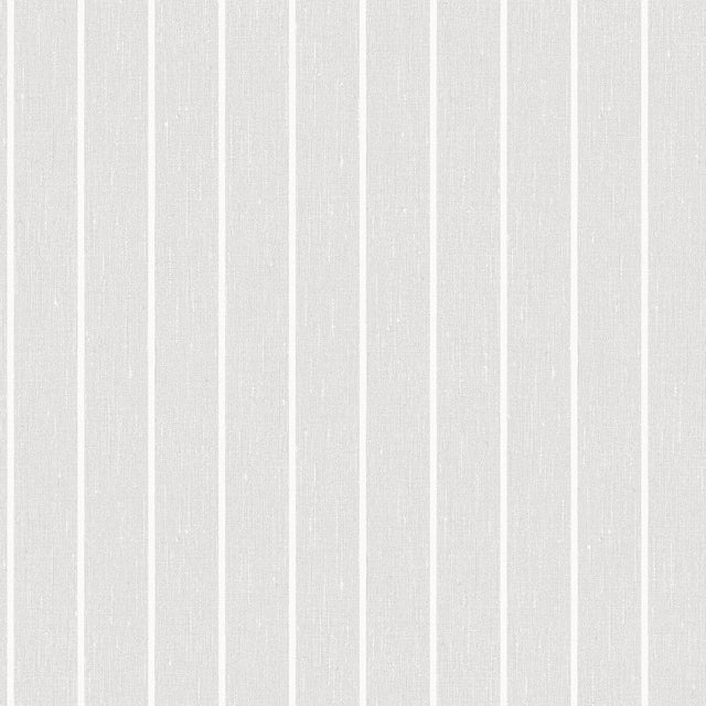 SAMPLE - Boråstapeter Shirt Stripe Wallpaper In Grey For Sale