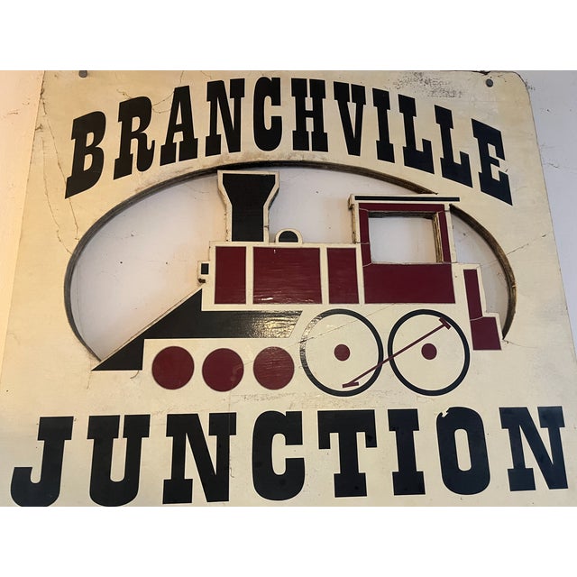 Kitchen Coffee Bar Antiques & Collectibles Sign Locomotive Logo From Retail Shop For Sale - Image 4 of 4