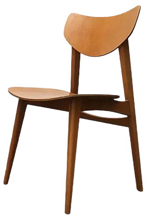 Mid-Century Plywood Side Chair