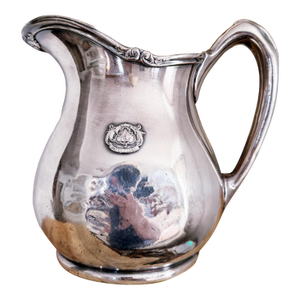 Antique Silver Plated Water Pitcher From Hotel Clark in Los Angeles Ca