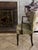Mid Century Arm Chair in Velvet With Nail Heads For Sale - Image 4 of 11