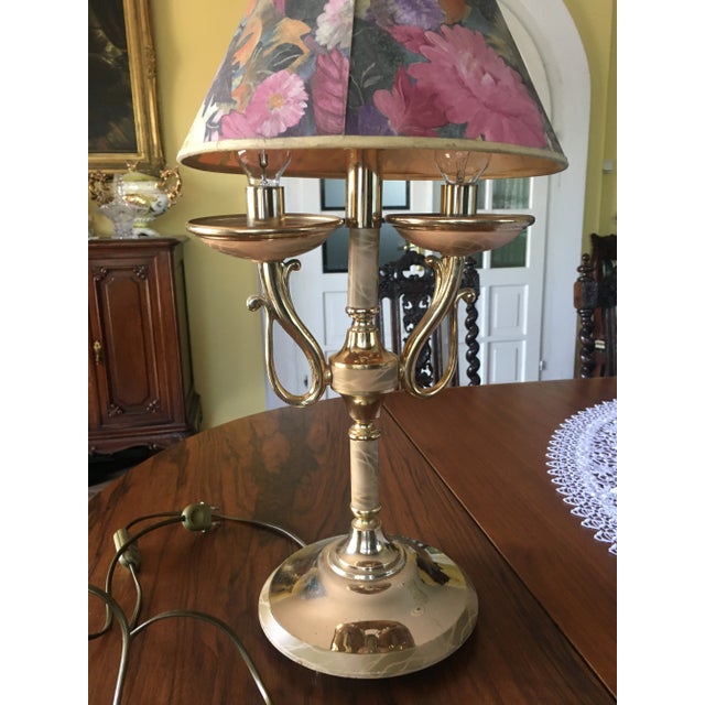Empire Style Table Lamp, 1980s For Sale - Image 4 of 18