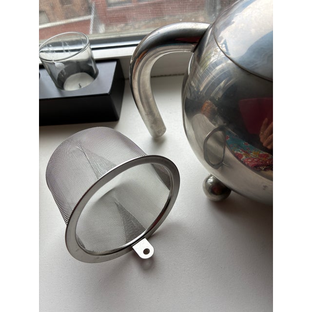 Late 20th Century Art Deco-Style Tea Pot For Sale - Image 10 of 10