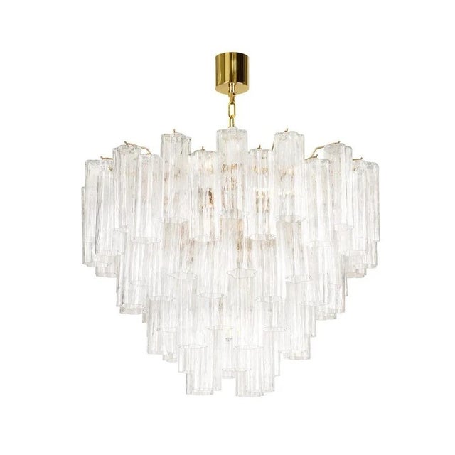 Metal Murano Sculptural Chandelier by Abrissi For Sale - Image 7 of 7