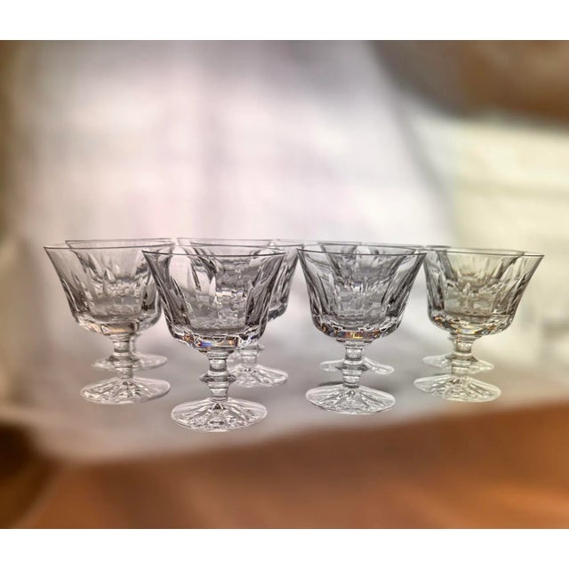 Large Set of 45 Signed Orrefors Sweden Crystal Glass Drinkware Stemware 11 Service Settings Goblet Water Champagne Wine Cordial Barware For Sale - Image 9 of 13