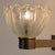 Gold Wall Lamps in Satin Brass and Murano Glass from Barovier & Toso, 1950s, Set of 2 For Sale - Image 8 of 9