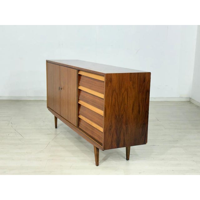Wood Mid-Century Modern Sideboard in Wood, 1960s For Sale - Image 7 of 15