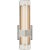 Lauren Rottet for Visual Comfort Signature Fascio 14" Asymmetric Sconce in Polished Nickel with Crystal For Sale