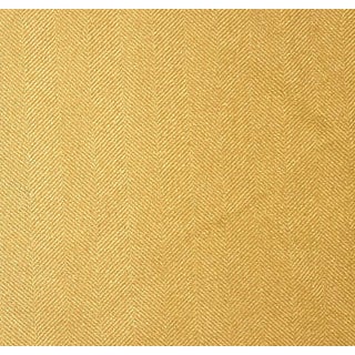 Marvic Textiles "Renishaw" Mimosa Linen Blend Herringbone- 4.75 Yards For Sale