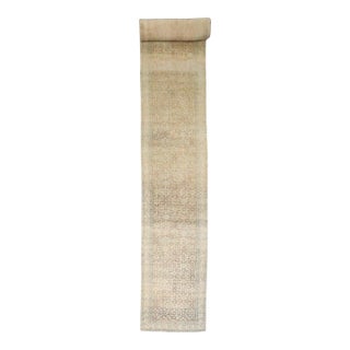 Long Antique Zabihi Collection Persian Malayer Runner - 3'3" x 26' For Sale