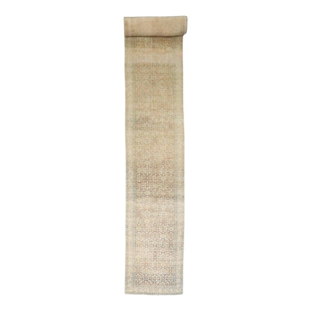Long Antique Zabihi Collection Persian Malayer Runner - 3'3" x 26' For Sale