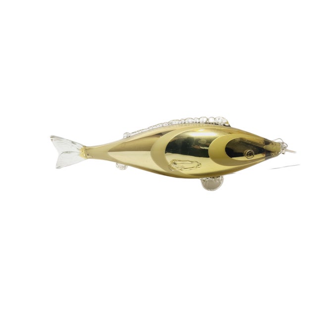 Fish Glass Figurine, Czechoslovakia, 1960s For Sale - Image 12 of 17
