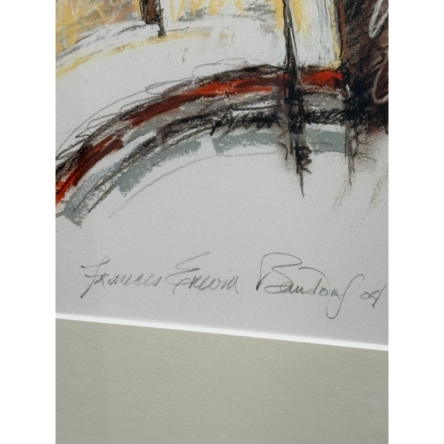 Abstract Frances Erwin Bandorf 2004 Abstract Figurative Drawing, Framed, Soho Myriad Curated For Sale - Image 3 of 5