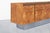Mid-Century Modern 1970s Mid-Century Modern Burl Wood and Chrome Credenza by Biltrite For Sale - Image 3 of 15