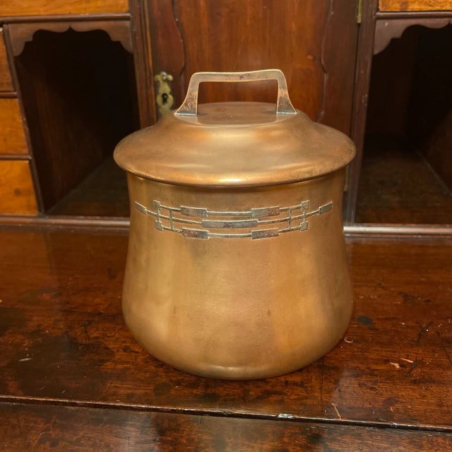 Sterling Over Bronze Art Nouveau Humidor For Sale - Image 6 of 6