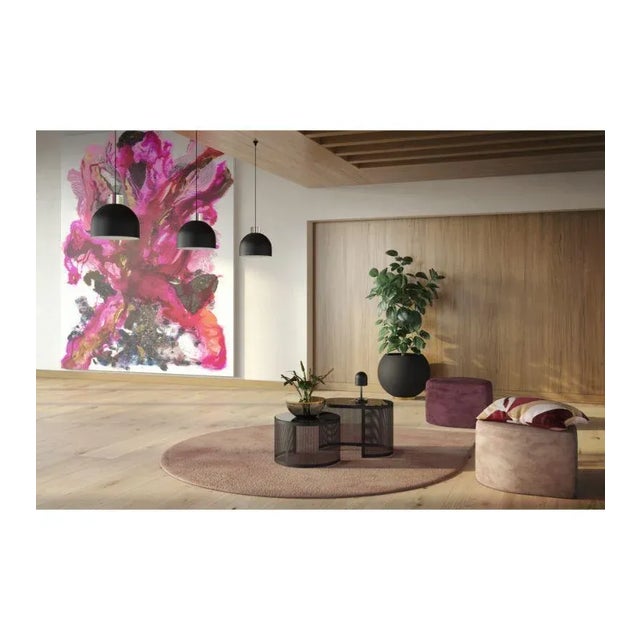 Small Smokey Glass Vase For Sale - Image 6 of 10