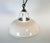 Industrial White Enamel Factory Pendant Lamp from Thorlux, 1960s For Sale - Image 9 of 18