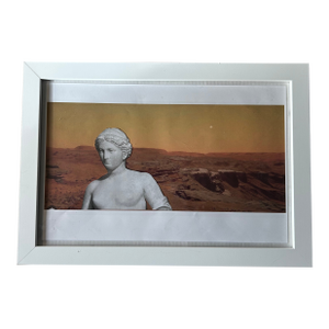 Roman on Mars # 4 Abstract Expressionism Reproduction Print