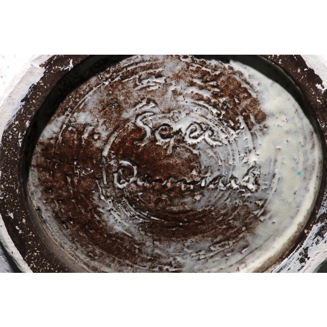 Vintage Stoneware Wall Lamp from Sejer Keramik, 1960 For Sale - Image 11 of 12