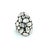 1990s John Hardy Estate Ladies Kali Pebble Marquise Dome Ring 6 Sterling Silver For Sale - Image 10 of 12