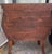 Burl Wood Nightstand Rococo Three Drawer Bombe Commode Blue Velvet Lining For Sale - Image 12 of 12