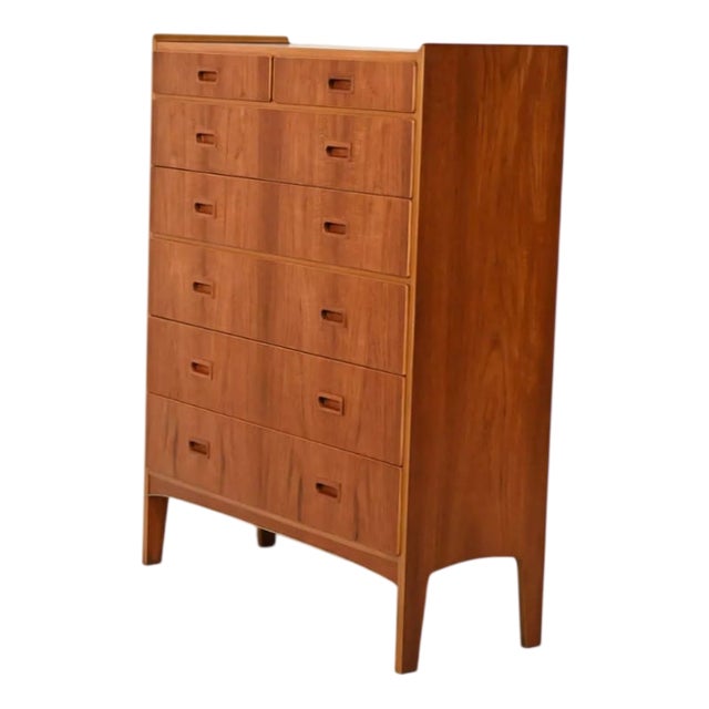 Scandinavian Semainier Chest of Drawers from Treman Mobelfabrik, Sweden, 1960s For Sale