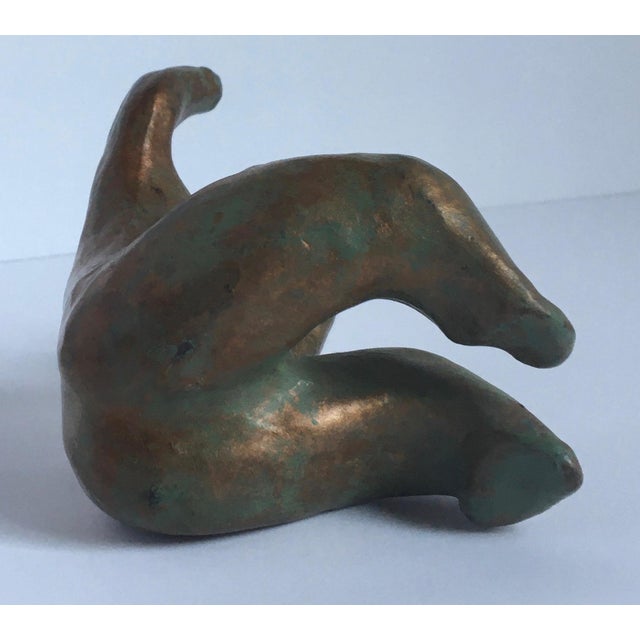 "Delight" Figurative Bronze Sculpture by Coeleen Kiebert Chairish