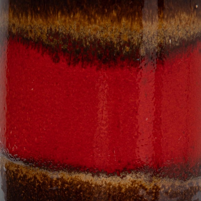 20th Century German 'W. Germany'' Ceramic Vase For Sale - Image 13 of 18