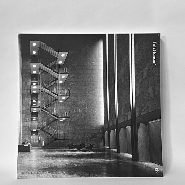 Mid-Century Modern Advertising Display Boards by Arne Jacobson for Fritz Hansen, 2002, Set of 9 For Sale - Image 3 of 11