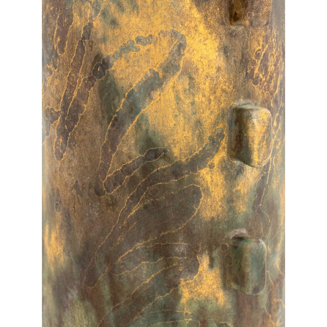 Italian Global Views Glazed Ceramic Vase For Sale In New York - Image 6 of 10