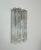 Silver Mid-Century Modern Italian Iridescent Murano Wall Sconces from Mazzega, 1970s, Set of 3 For Sale - Image 8 of 18