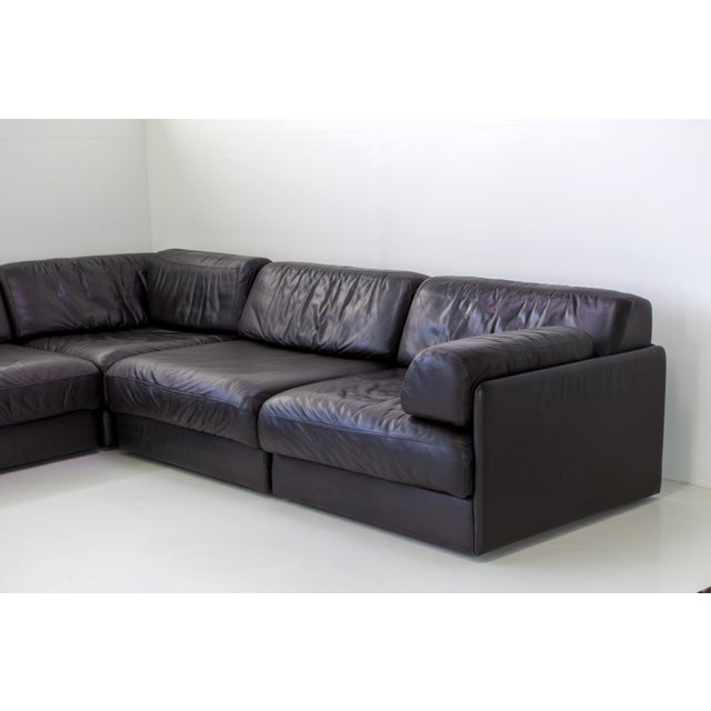 DS-76 Modular Leather Sofa from de Sede, 1990s, Set of 5 For Sale - Image 4 of 18