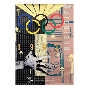 1992 Barcelona Olympic Poster, Collage - Alfonso Sostres