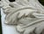 Ivory Vintage Giant 36” Acanthus Leaf Architectural Wall Planter / Wall Pocket For Sale - Image 8 of 11