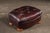 Tufted Churchill Style Recliner With Ottoman in Oxblood For Sale - Image 14 of 15