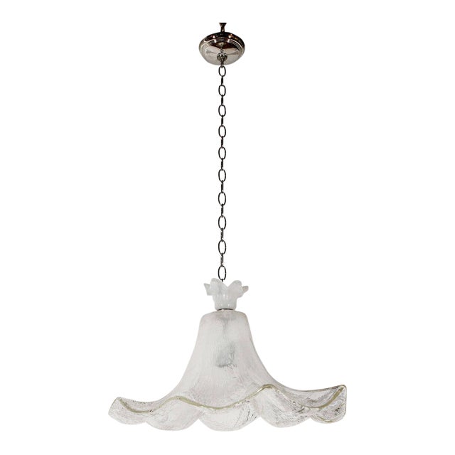 1960s Murano Pendant Light Fixture For Sale