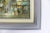 1950’s Signed Caroline Burnett Paris France Oil Painting, Framed, Small Original Art Vintage European City Scene For Sale - Image 6 of 9