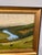 Textile 20th Century Oil Painting Pastoral Scene For Sale - Image 7 of 7