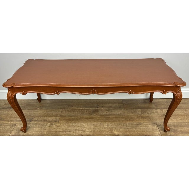 Vintage French Coffee Table in Wood For Sale - Image 16 of 16