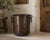 Large Antique Early 19th Century Hand-Hammered Copper Planter with Forged Iron Handles, Italy For Sale - Image 11 of 12