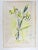Mid-Century Modern Vintage Mid 20th Century Modernist Daffodil Still Life Painting For Sale - Image 3 of 4