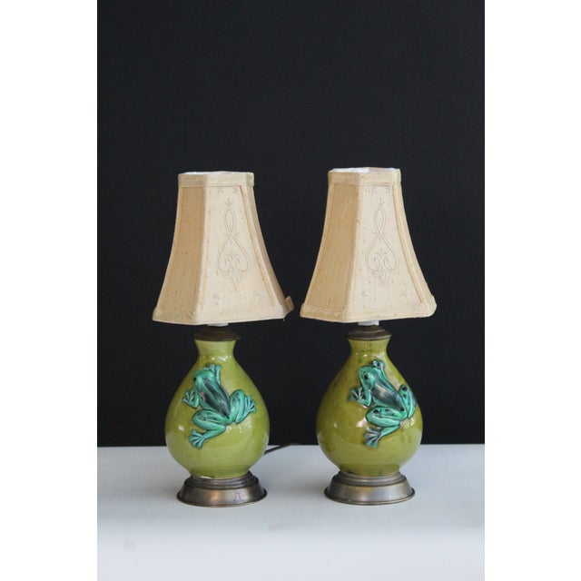 Mid 20th Century Petite Pair Bitossi Influence Lamps - a Pair For Sale - Image 12 of 12