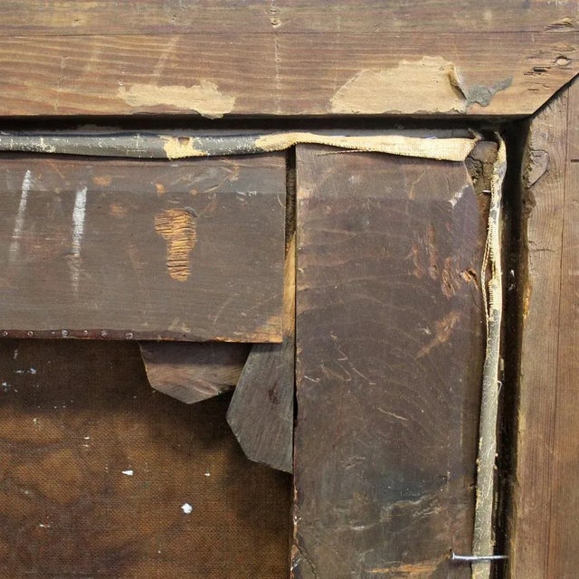 Portrait of Woman, 1800s, Oil on Canvas, Framed For Sale - Image 6 of 11