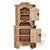 Rustic Antique Fir Cabinet, 2000s For Sale - Image 3 of 4