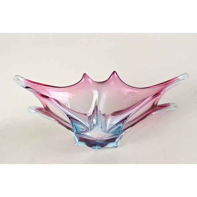 Vintage Murano Sommerso Glass Bowl, 1960 For Sale - Image 17 of 18