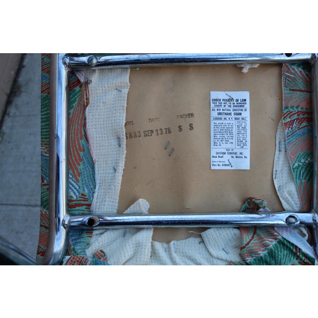 1950s 1950s Mid-Century Modern Milo Baughman Style Bar Stool For Sale - Image 5 of 7