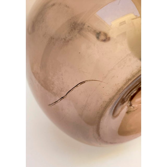 Monumental Murano Amethyst Blown Glass Vase by Vittorio Zecchin, 1930s For Sale - Image 13 of 17