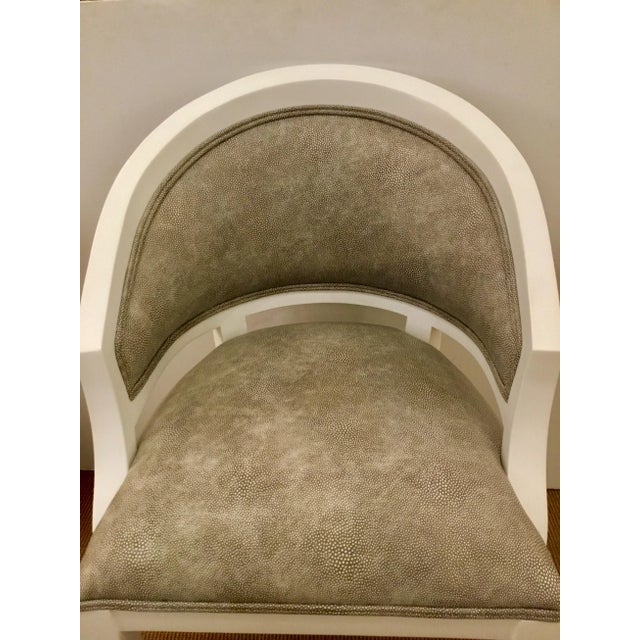 Modern Modern Made Goods Sylvia White Side Chair For Sale - Image 3 of 7